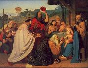 Friedrich Johann Overbeck The Adoration of the Magi 2 oil painting picture wholesale